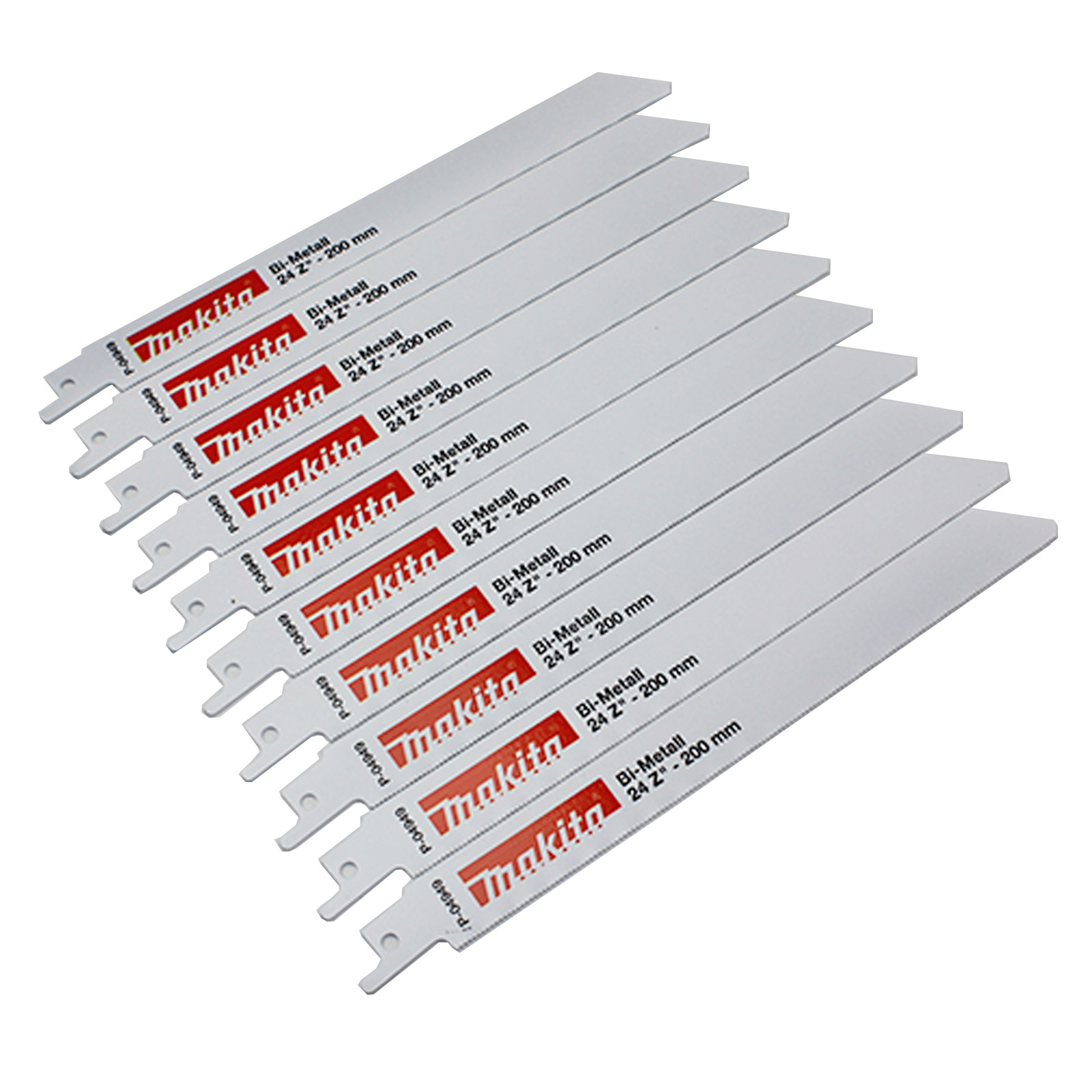 2 Stück Makita BIM Reciprosägeblatt-Set 200mm - P-04949 - VPE 5 Stück