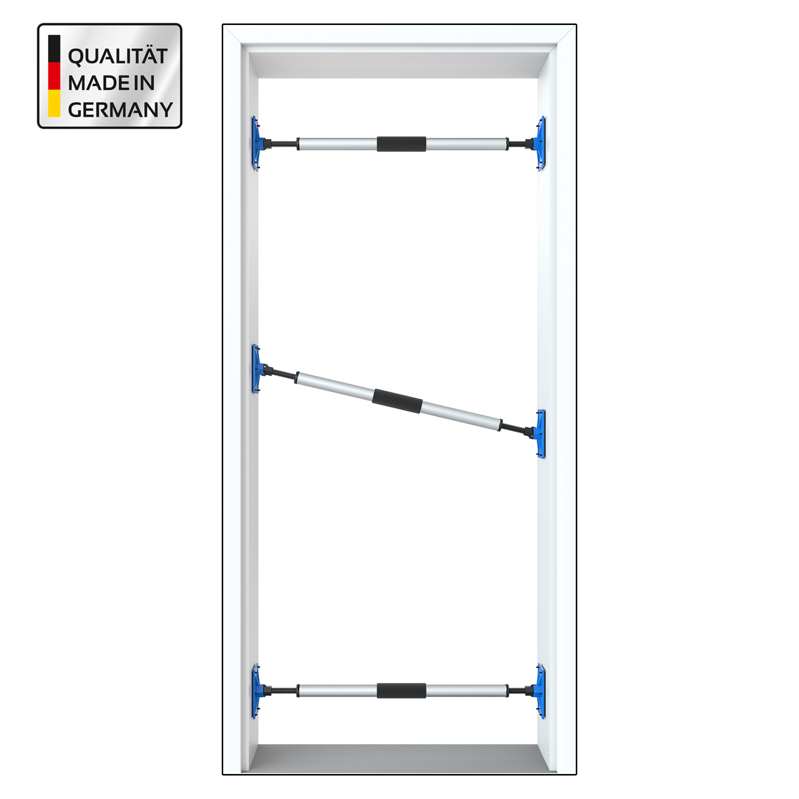 3 Stück PROFISPANN® Türspanner 67-107cm - Max. 40kg - MS-T2000